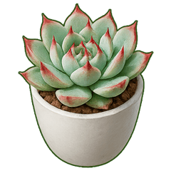 ぷにぷに多肉植物スタンプ【第一弾】