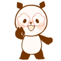 おめがねぱんだちゃん