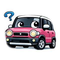 毎日使える！ゆるかわ軽SUVスタンプ2