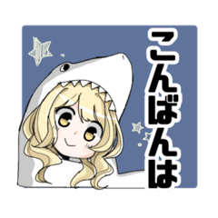 鳥と暮らす女の子たち。