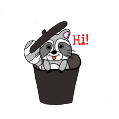 カナダのアライグマ