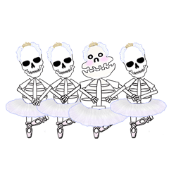 ぽっちゃりガイコツ Part 2