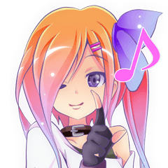 悪魔っ娘スタンプあなざー