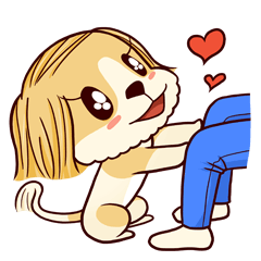 かわいい子犬トト