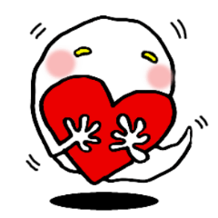 カラフルお化け