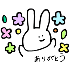 周りに何かあるどうぶつスタンプ