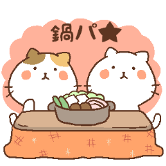 にゃんこの冬でもほっこり日常。