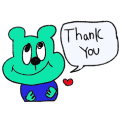 kumaくんスタンプ①