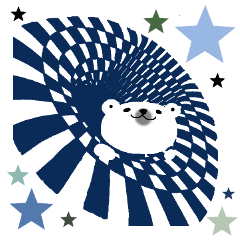 面白い！？３Dシロクマ。