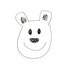 しろくまくんの百面相