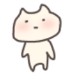 冬に使えるネコスタンプ