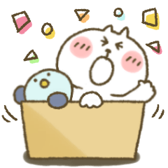 ねこぴ★飛び出すスタンプ