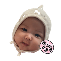 朝菜ちゃんのスタンプ