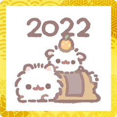 ポメラニアンもち -2022年賀-