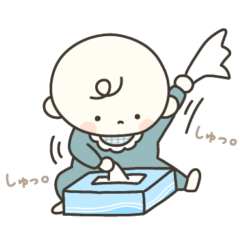 赤ちゃんのいる暮らし。【子育てスタンプ】