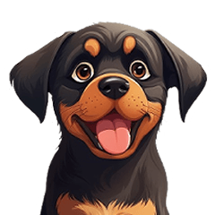 Rocky the Rottie
