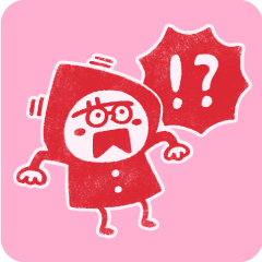 はんこ風 Witch hood