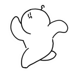 動く！ちゃまるのスタンプ