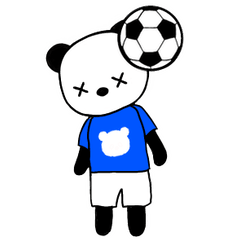 さかパン2【サッカー好きパンダ＊アレンジ