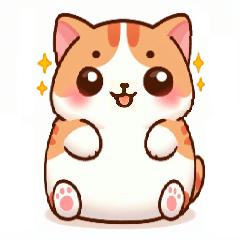 ファットキャットステッカー