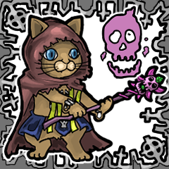 アンデッド動く⚰️猫リッチ