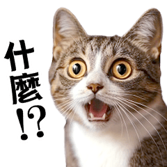 動く！リアル猫の日常2（繁体字）