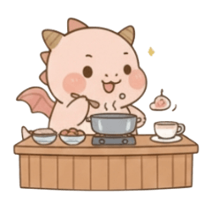 Pinkdragon loves housework.