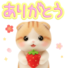 ぽてっとふわふわ♡春のスコティッシュ