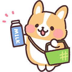 まるまるコーギー 家事育児！