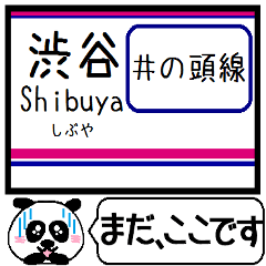 井の頭線 駅名 今まだこの駅です！