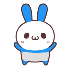 うさぱんだ(ブルー)Ver.1