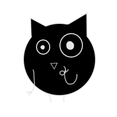 言いようのない黒い生き物