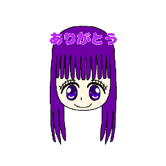 音海優衣のLINEスタンプ#1