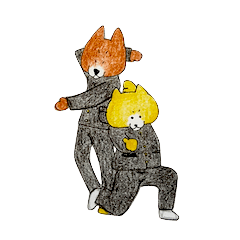 踊る柴犬スタンプ