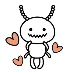 夢見るシロアリスタンプ