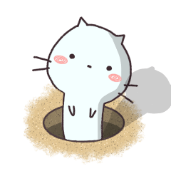 うざすぎるくらい。純白猫