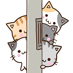 おちゃめネコいっぱい