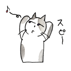 無難な猫さんスタンプ 11