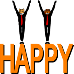 踊るライオン踊る虎5