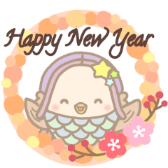 あまびえちゃん☆新年のごあいさつ
