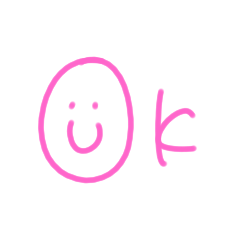 アルファベット　スマイル　シンプル