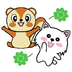 みんな大集合(丁寧なスタンプ)