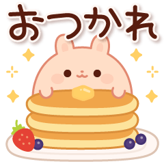 飛び出す♪もちまるうさぎさん