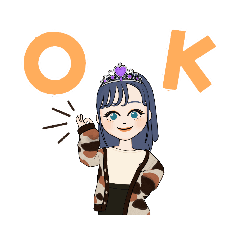 青髪ちゃんは寒がり