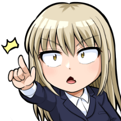可愛い女上司スタンプ