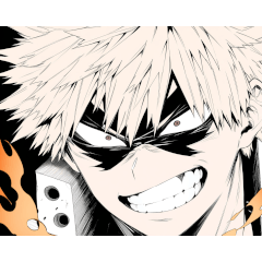 爆豪勝己の爆発的リアクション！