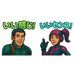 バトルスタイル★ポジティブキャラ！