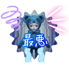 cozocobunネガティブアートスタンプ！