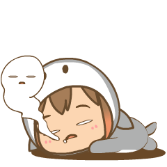 Chibi Shark 3 : Pop-up stickers