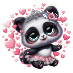 パンダ姫が「早くしなさい！」と命令